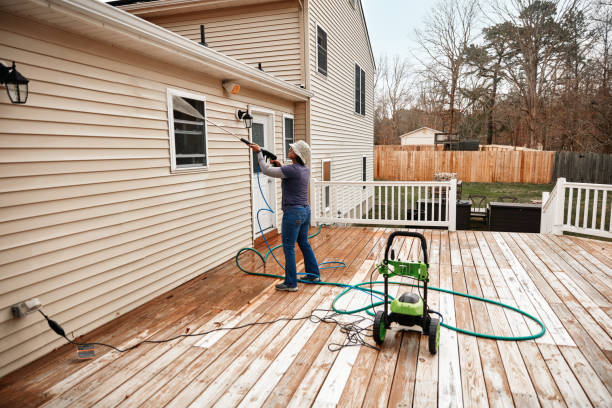 Pressure Washing Brick in Castroville, TX